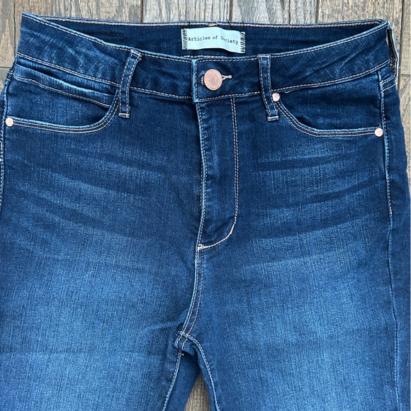 Articles of Society Hilary Ankle Length Jeans Sz 26 - Picture 6 of 12